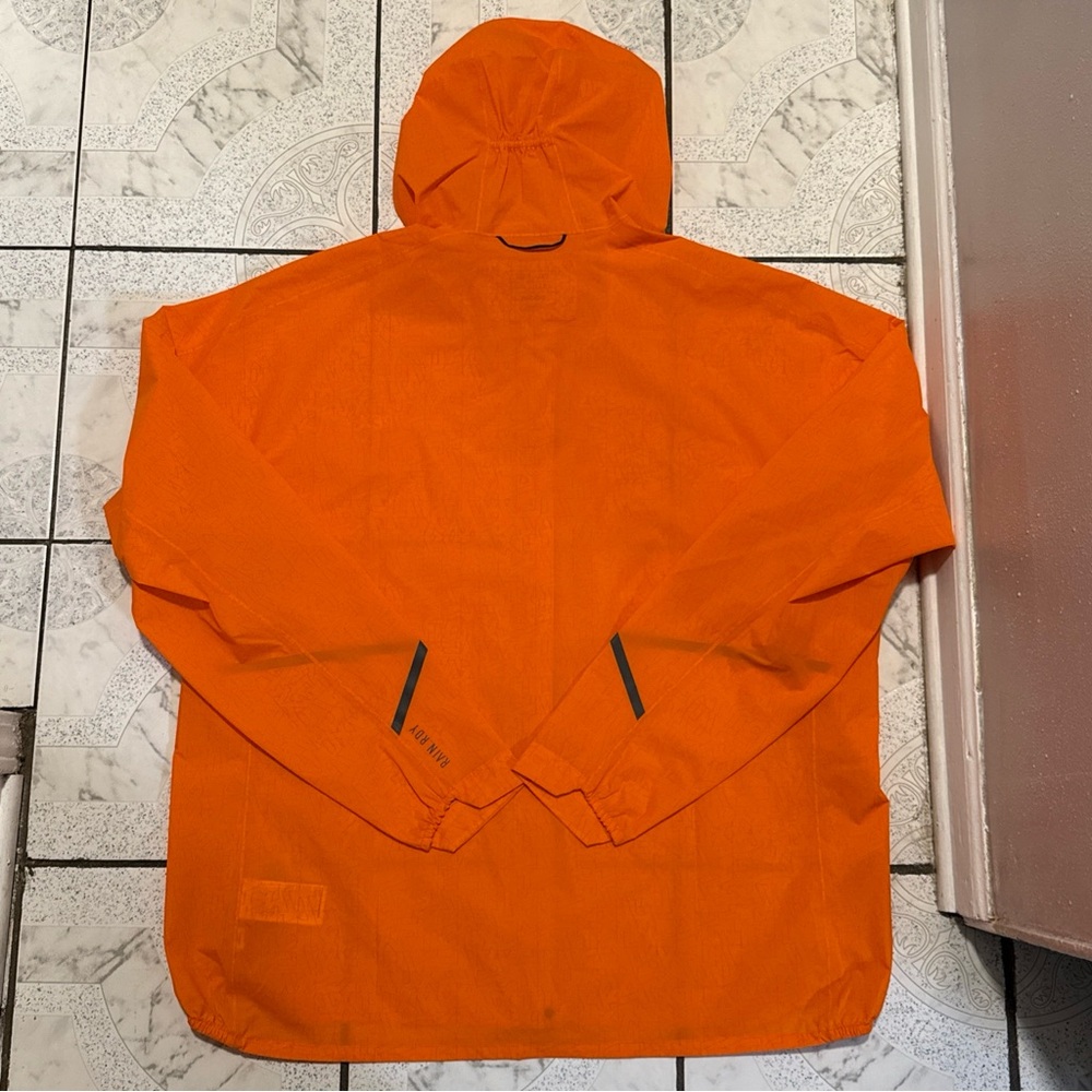 New Adidas Terrex Xperior 2.5L Light Rain.Rdy Jacket Orange Mens Size 2XL IP1420 - Picture 5 of 6